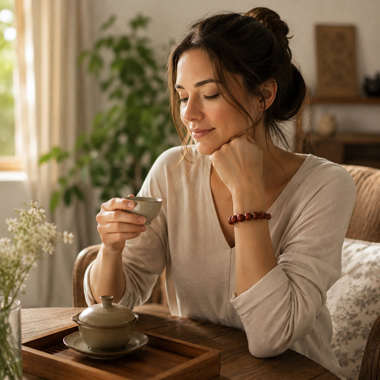 Lady of Floral Essence Bracelet
